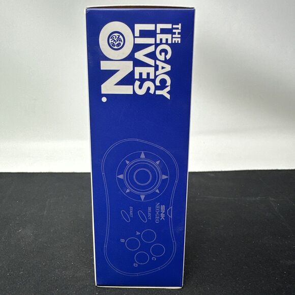 NeoGeo Mini Pad White SNK 40th Anniversary Controller for Mini & Pro New Sealed - Picture 4 of 5